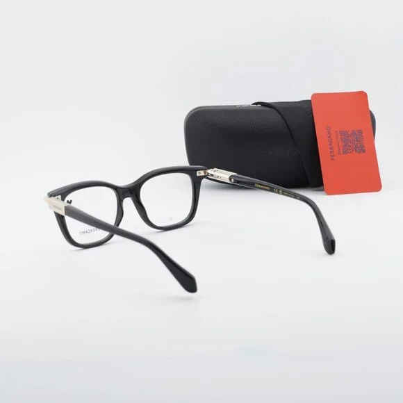 Salvatore Ferragamo SF2973 001 Square Eyeglasses 50mm – Black display picture 3